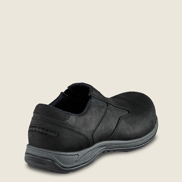 Red Wing Slip-On Hombre Negros/Grises - Comfortpro - Safety Toe - 518-YLMIWH